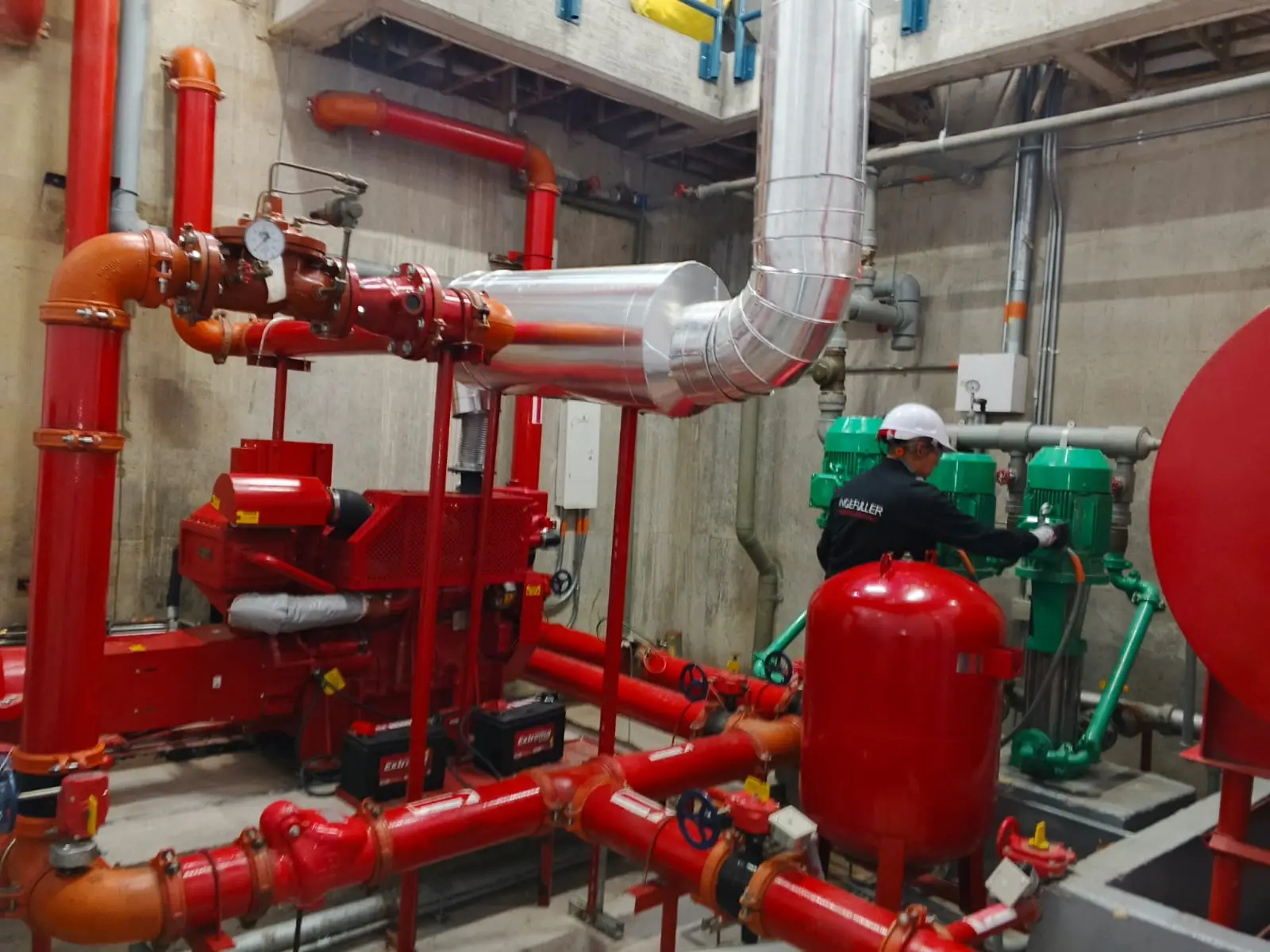 Mantenimiento preventivo y correctivo de Redes contra incendio